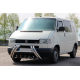 Кенгурятник WT01 (нерж) для Volkswagen T4 Caravelle/Multivan 1990-2003 рр