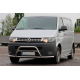 Кенгурятник WT007ST (нерж) для Volkswagen T5 2010-2015 рр
