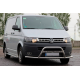 Кенгурятник WT007ST (нерж) для Volkswagen T5 2010-2015 рр