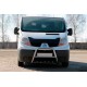 Кенгурятник QT-Spec (нерж.) для Renault Trafic 2001-2015 рр