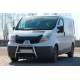 Кенгурятник QT-Spec (нерж.) для Opel Vivaro 2001-2015 рр