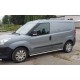 Боковые трубы (2 шт., нерж.) 70мм, Стандартная база для Fiat Doblo II 2010-2022 гг