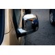 Накладки на дзеркала Повні (2 шт) OmsaLine - Хромований пластик для Fiat Fiorino/Qubo 2008-2024 рр