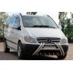 Кенгурятник Kelebek WT011 (нерж.) для Mercedes Viano 2004-2014 рр