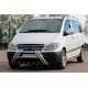 Кенгурятник Kelebek WT011 (нерж.) для Mercedes Viano 2004-2014 рр
