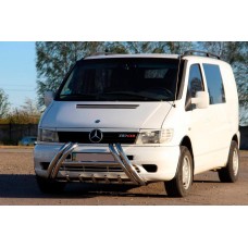Кенгурятник Kelebek WT011 (нерж.) для Mercedes Vito W638 1996-2003 гг
