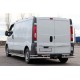 Задній захист AK003-Plus-2 (нерж) для Renault Trafic 2001-2015 рр