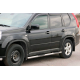 Бічні труби BB002 (2 шт., нерж) для Nissan X-trail T31 2007-2014 рр