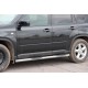 Бічні труби BB002 (2 шт., нерж) для Nissan X-trail T31 2007-2014 рр