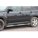 Бічні труби BB002 (2 шт., нерж) для Nissan X-trail T31 2007-2014 рр