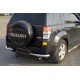 Задній захист AK003 (нерж) для Suzuki Grand Vitara 2005-2017 рр