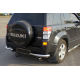 Задній захист AK003 (нерж) для Suzuki Grand Vitara 2005-2017 рр