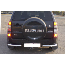 Задній захист AK003 (нерж) для Suzuki Grand Vitara 2005-2017 рр