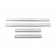 Накладки на пороги OmsaLine (4 шт, нерж) для Volkswagen Amarok 2010-2022 гг