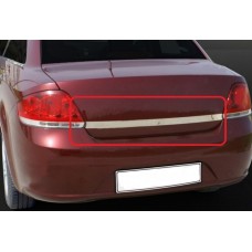 Накладка на кришку багажника 2006-2012 (нерж) Без дірки під ключ для Fiat Linea рр