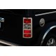 Накладка на стопи (2 шт., нерж.) OmsaLine - Італійська нержавійка для Ford Connect 2002-2006 рр Накладка на стопи (2 шт., нерж.) OmsaLine - Італійська нержавійка для Ford Connect 2002-2006 рр