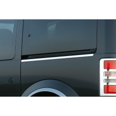 Молдинги під зсувну двері (нерж.) 1 двері, коротка база для Ford Connect 2002-2006 рр