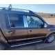 Окантовка окон (4 полоски, нерж) Carmos - Турецкая сталь для Volkswagen Amarok 2010-2022 гг