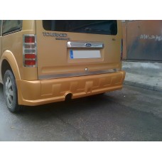Накладка на стопи (2 шт., нерж.) Carmos - Турецька сталь для Ford Connect 2006-2009 рр