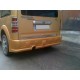 Накладка на стопи (2 шт., нерж.) OmsaLine - Італійська нержавійка для Ford Connect 2006-2009 рр Накладка на стопи (2 шт., нерж.) OmsaLine - Італійська нержавійка для Ford Connect 2006-2009 рр