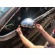 Накладки на дзеркала (2 шт, нерж) OmsaLine - Італійська нержавійка для Volkswagen Sharan 2010- рр