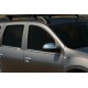 Хром на зеркала вариант 1 (2шт) Carmos - Турецкая сталь для Renault Duster 2008-2017 гг