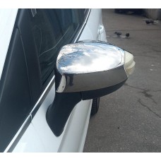 Накладки на зеркала (2 шт, нерж.) для Ford Kuga 2008-2013 гг