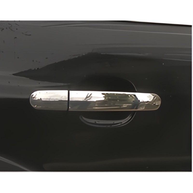 Накладки на ручки (4 шт., нерж.) Carmos - Турецька сталь для Ford C-Max 2004-2010 рр
