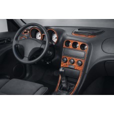 Накладки на панель (Meric) Алюміній для Alfa Romeo 156 1997-2007 рр