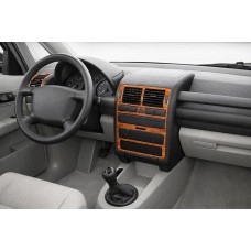 Накладки на панель приборов (Meric) Карбон для Ауди A2 1999-2005 гг