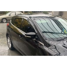 Нижня окантовка вікон (8 шт, нерж) SW, Carmos - Турецька сталь для Ford Focus III 2011-2017 рр