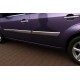 Молдинг дверной (4 шт, нерж) 2002-2005, Carmos - Турецкая сталь для Ford Fiesta
