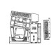 Накладки в салон (Compact) Карбон для BMW 3 серія E-46 1998-2006 рр