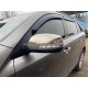 Накладки на дзеркала (2 шт) Полірована нержавіюча сталь для Kia Sorento XM 2009-2014 рр