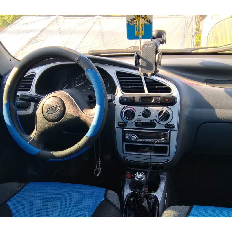 Накладки на панель Алюминий для Daewoo Lanos