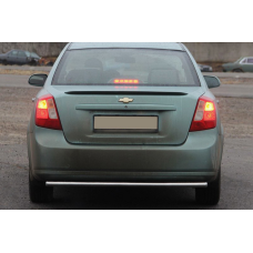 Задняя Защита AK002 (42мм, Нержавейка) для Chevrolet Lacetti 2003-2024 гг