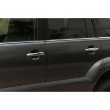 Накладки на ручки (4 шт) OmsaLine - Італійська нержавійка для Lexus GX470