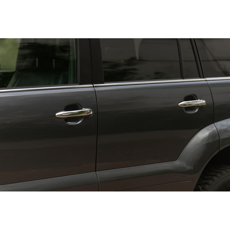 Накладки на ручки (4 шт) OmsaLine - Італійська нержавійка для Lexus GX470