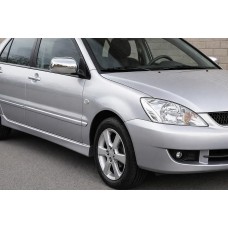 Хромированные Накладки на Зеркала (2 шт.) Полированная Нержавеющая Сталь для Mitsubishi Lancer 9 2004-2008 гг