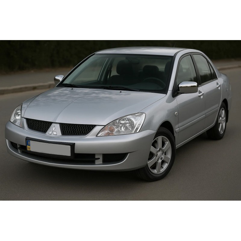 Накладки на дзеркала (2 шт) Полірована нержавіюча сталь для Mitsubishi Lancer 9 2004-2008 рр Накладки на дзеркала (2 шт) Полірована нержавіюча сталь для Mitsubishi Lancer 9 2004-2008 рр