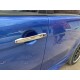 Накладки на ручки (4 шт) З чіпом, Carmos - Турецька сталь для Mitsubishi Lancer X 2008- рр