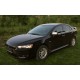 Накладки на дзеркала (2 шт) OmsaLine - Італійська нержавійка для Mitsubishi Lancer X 2008- рр