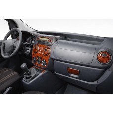 Декоративные накладки салона Дерево для Fiat Fiorino/Qubo 2008-2024 гг