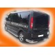 Бокові пороги Premium (2 шт., нерж.) 60 мм, коротка база для Nissan Primastar 2002-2014 рр