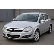 Хромированные Накладки на Зеркала (2004-2010, 2 шт) Хромированный пластик для Opel Astra H