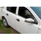 Накладки на дзеркала (2004-2010, 2 шт) Полірована нержавіюча сталь для Opel Astra H рр