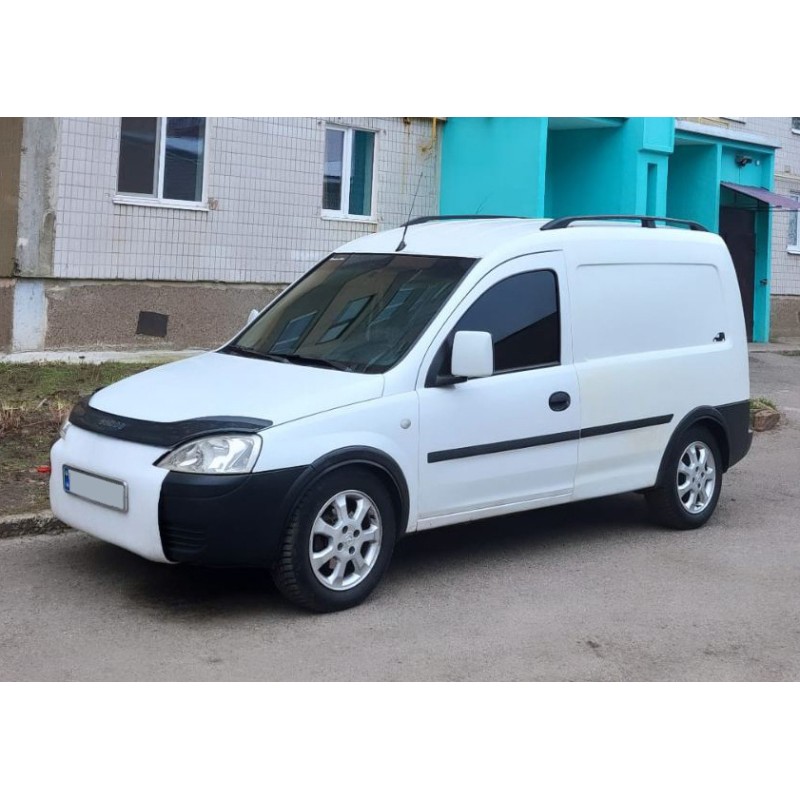 Рейлінги чорні Чавунні ніжки для Opel Combo 2002-2012 рр