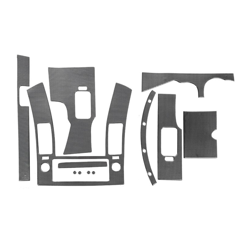 Тюнінг салону (12 деталей) Алюміній для Nissan Navara 2006-2015 рр