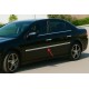 Накладки на молдинги дверей (4 шт, нерж) Carmos - Турецкая сталь для Opel Vectra C 2002-2008 гг
