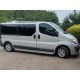 Боковые пороги Premium (2 шт, нерж) 60 мм, длинная база для Opel Vivaro 2001-2015 гг